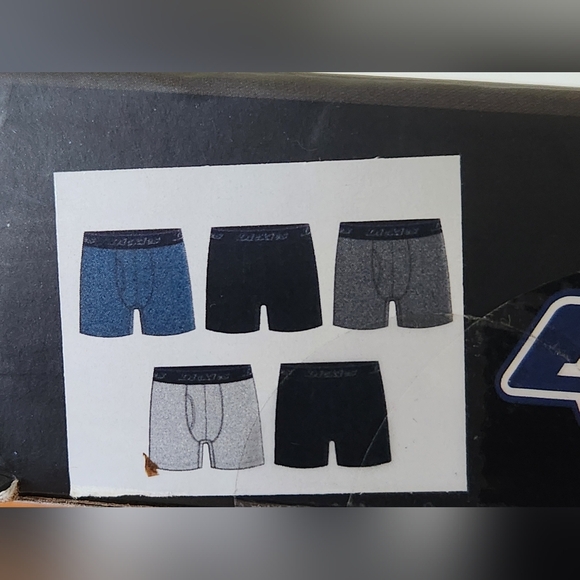 Size Small Boxer Briefs 3 Packages - GAP 5", GAP 3", DICKIES 5" (11 Pair) NEW - Picture 3 of 10